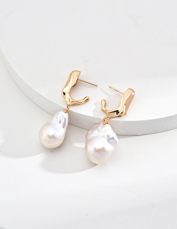 Baroque Pearl Earrings